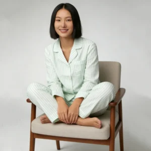 QinQin Wholesale Lightweight Women's Two-pieces Pajamas Sets Breathable Fabric for Home V-neck Elastic Waist Casual Home Wear