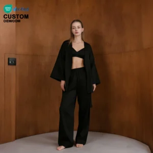 QinQin Women's Silk Pajama Set High-Quality Silk Fashion Comfort Set