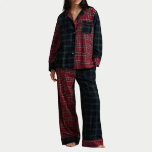 QinQin New Arrival Casual Comfortable Women's Long-sleeve Pants Pajama Sets Custom Front Printing Lyocell Breathable Loungewear