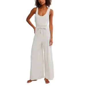 QinQin Soft Elegant Trendy Classy Cozy Comfortable Elastic Waist Sleepwear Women Vest Pants Pajamas Sets Home Clothes Summer
