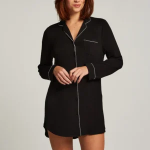 QinQin Elegant Casual Classic Lightweight Comfortable Soft Breathable Long-sleeve Night Dress Women Loungewear Spring Autumn