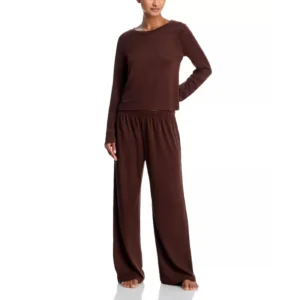 QinQin Elegant Spring/Autumn Breathable Comfortable Fashion New Arrival Sleepwear for Women Pajamas Set with Front Logo
