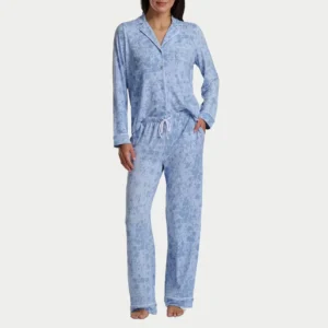 QinQin Elegant Enchanting Comfortable Fashionable Cozy Women's Long-sleeve Lyocell Pajamas Sets Breathable Loungewear Home