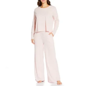QinQin High Quality Elegant Lightweight Comfortable Women's Long-sleeve Lyocell Pants Pajamas Set Super Soft Breathable